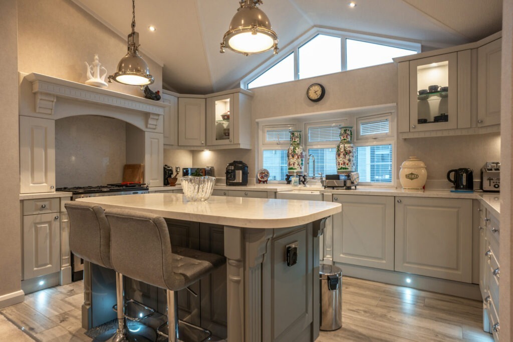 new park home kitchen