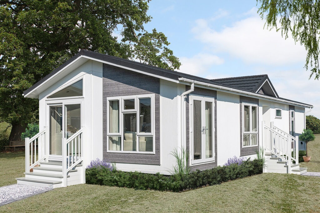 Anniversary style park home by EKOS