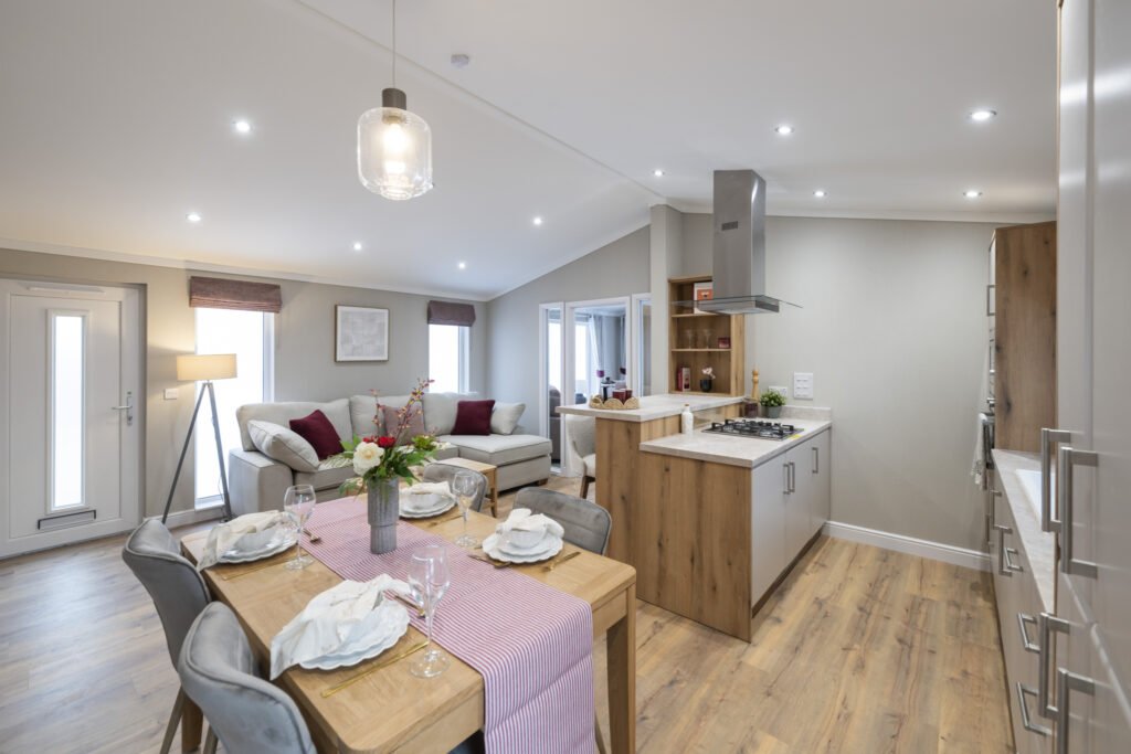 Omar serenity park home kicthen, dining and lounge layout