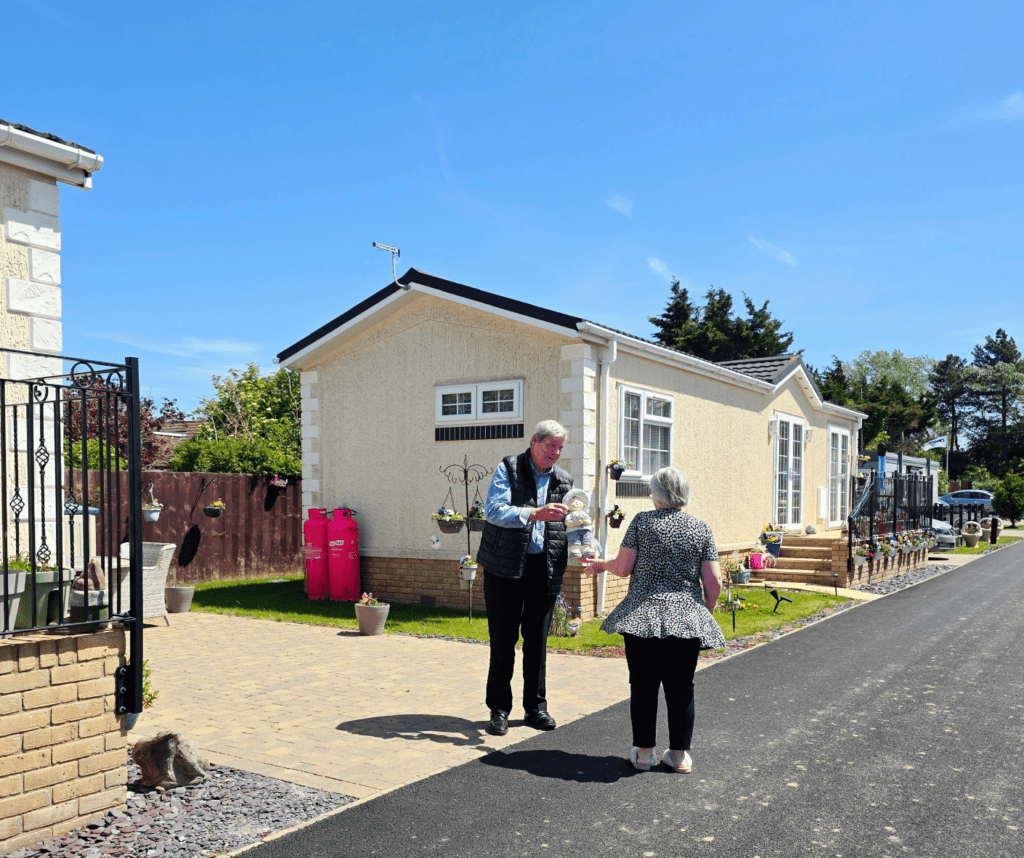 residents and homes at castle view court