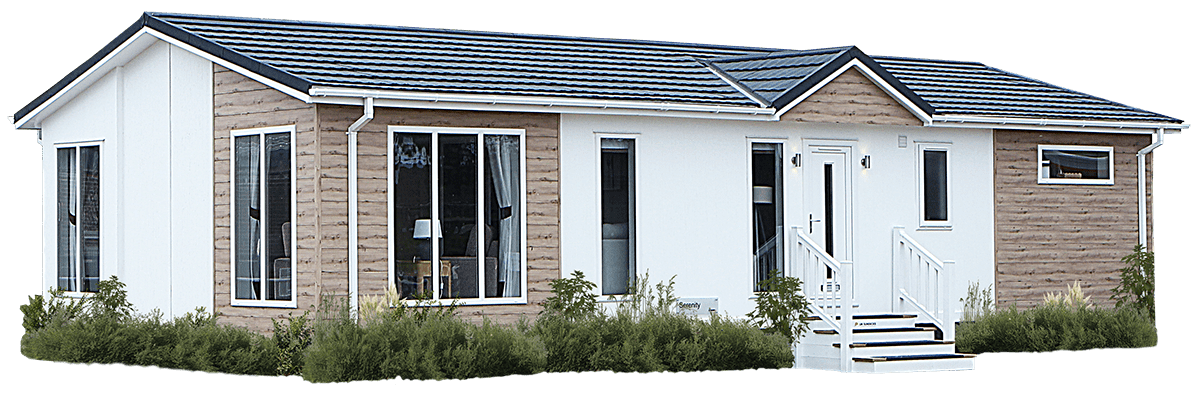 new residential park home called serenity