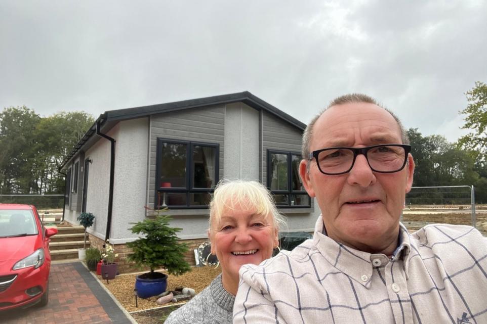 park home residents at Carlton Manor