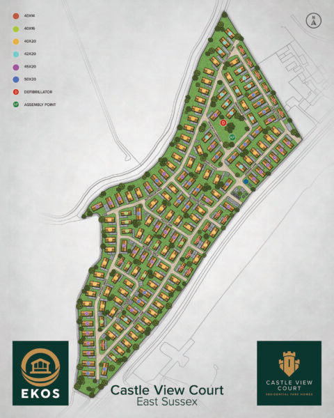 Castle view Court Map
