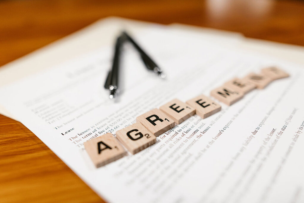 Park Home agreement