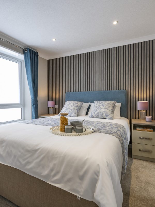 residential park home bedroom